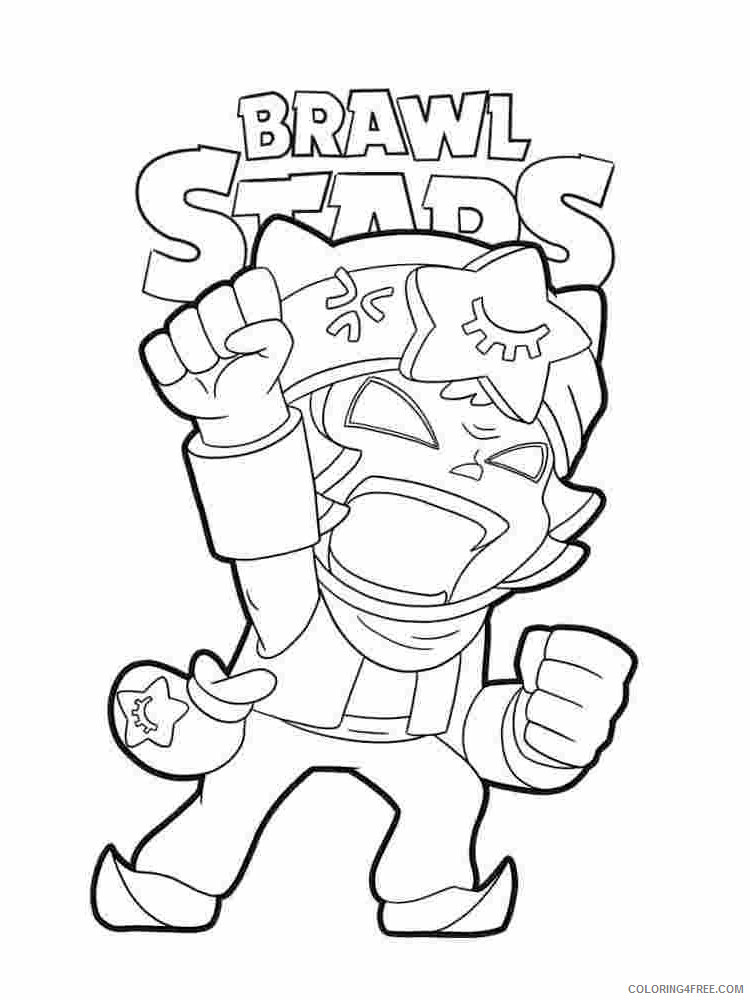 Sandy Coloring Pages Games sandy brawl stars 1 Printable 2021 183 Coloring4free