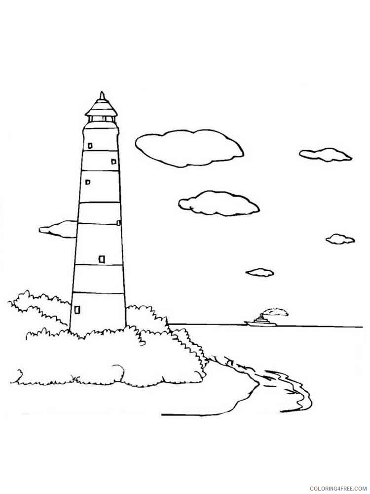 Sea Coloring Pages Nature sea 11 Printable 2021 495 Coloring4free