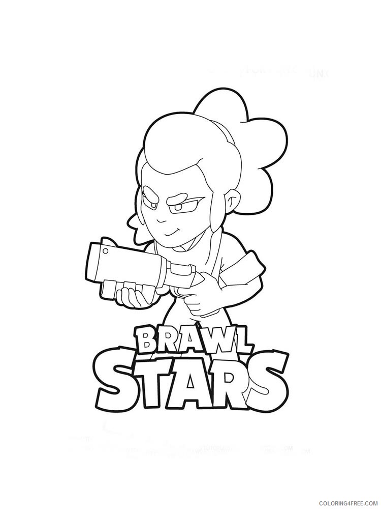 Shelly Coloring Pages Games Shelly Brawl Stars 4 Printable 2021 191 Coloring4free Coloring4free Com - how to draw shelly brawl stars image coloring