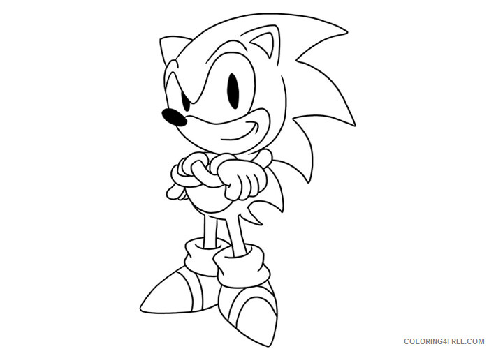 Sonic Coloring Pages Games Sonic 2 Printable 2021 1089 Coloring4free