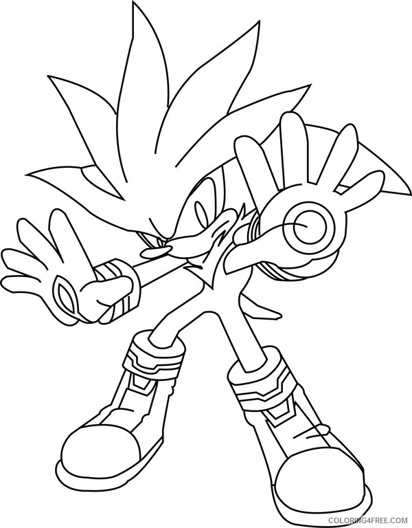 Sonic Coloring Pages Games Sonic 2 Printable 2021 1109 Coloring4free