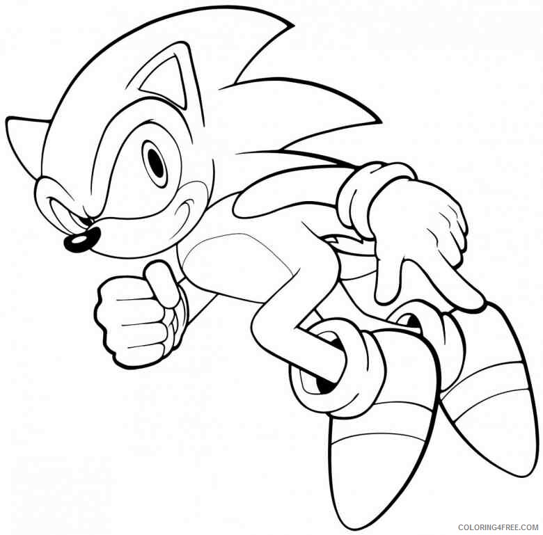 Sonic Coloring Pages Games Sonic Characters Printable 2021 1087 Coloring4free