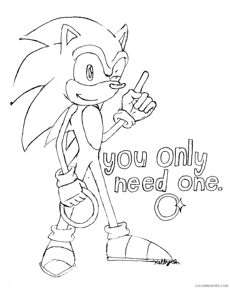 Sonic Coloring Pages Games Sonic Girls Printable 2021 1116 Coloring4free