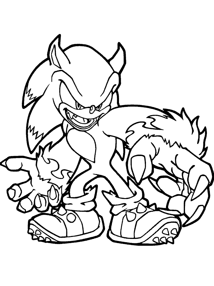 Sonic Coloring Pages Games Sonic Hedgehog Printable 2021 1117 Coloring4free