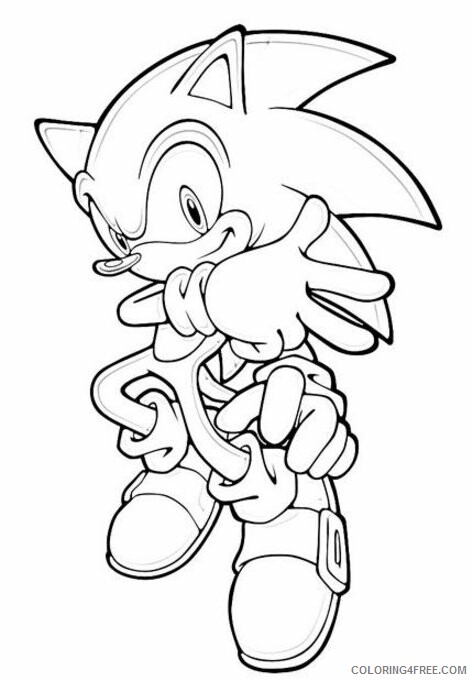 Sonic Coloring Pages Games Sonic Hedgehog Printable 2021 1120 Coloring4free