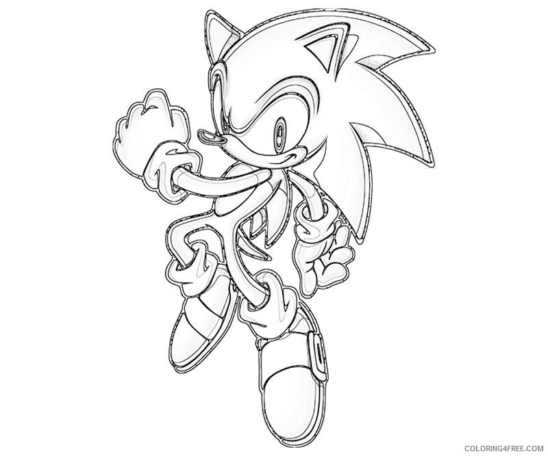 Sonic Coloring Pages Games Sonic Heroes Printable 2021 1122 Coloring4free