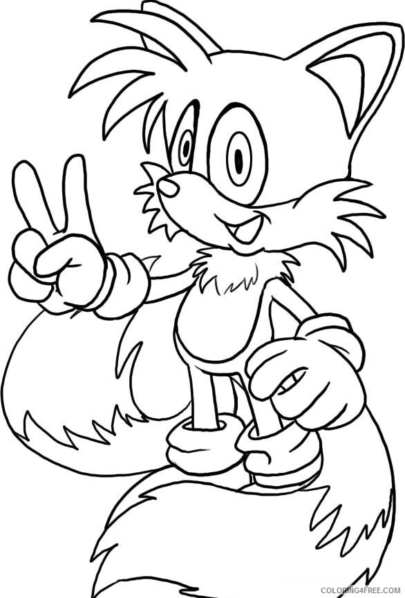 Sonic Coloring Pages Games Sonic X Printable 2021 1132 Coloring4free