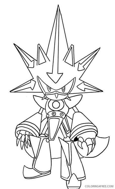 Sonic Coloring Pages Games Sonic the Hedgehog Characters Printable 2021 1126 Coloring4free