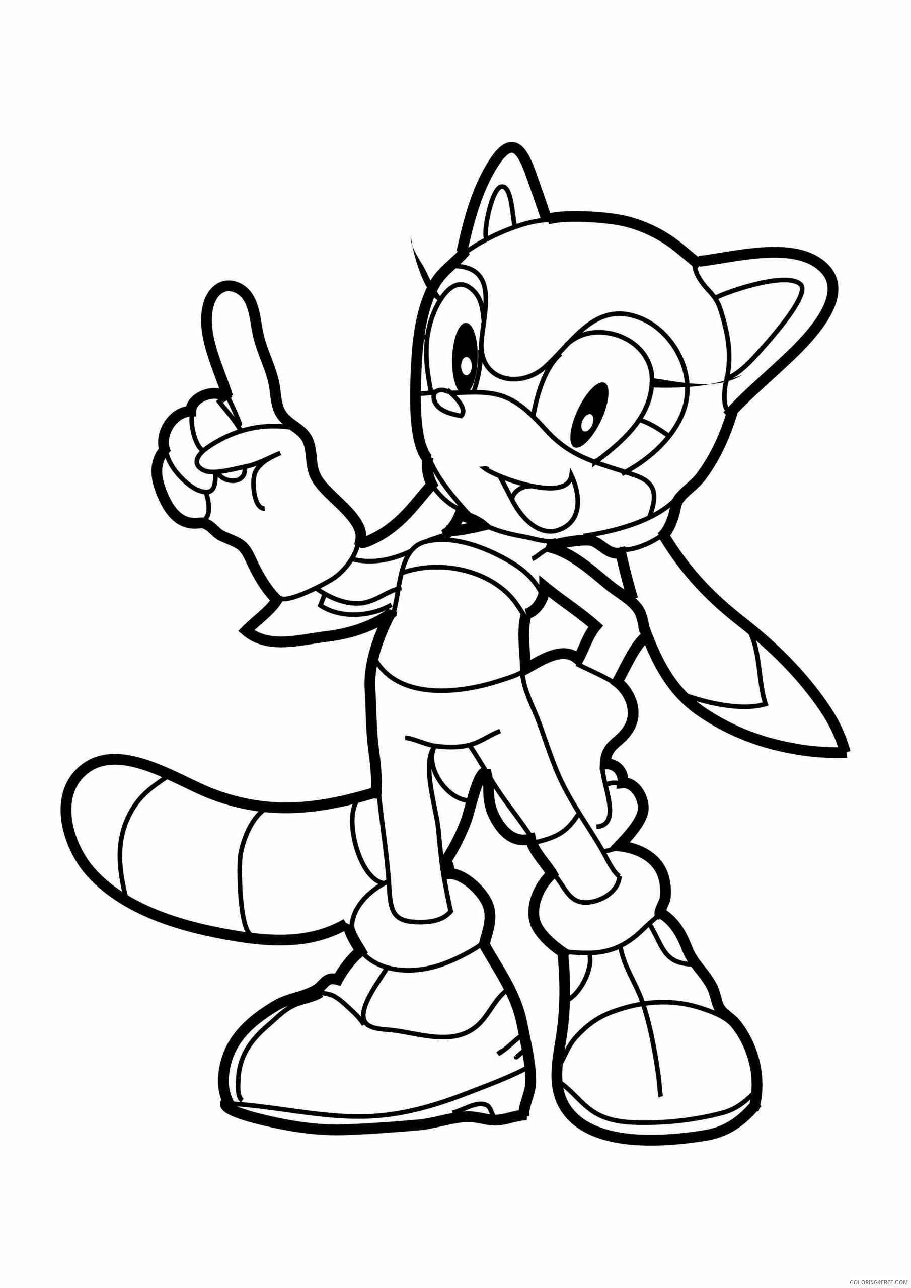 Sonic Coloring Pages Games Sonic the Hedgehog to Print Printable 2021 1128 Coloring4free