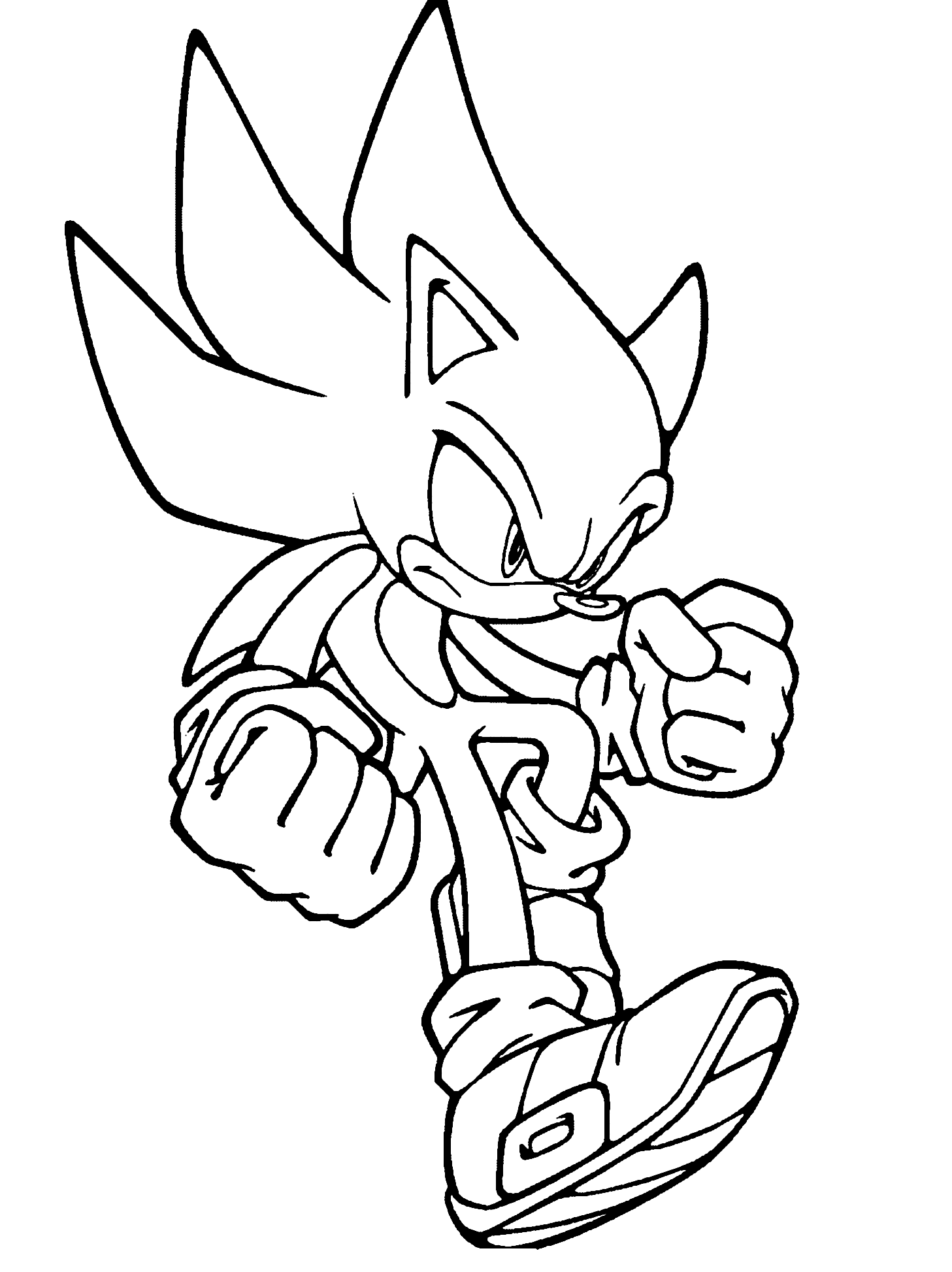 five nights at sonics coloring page