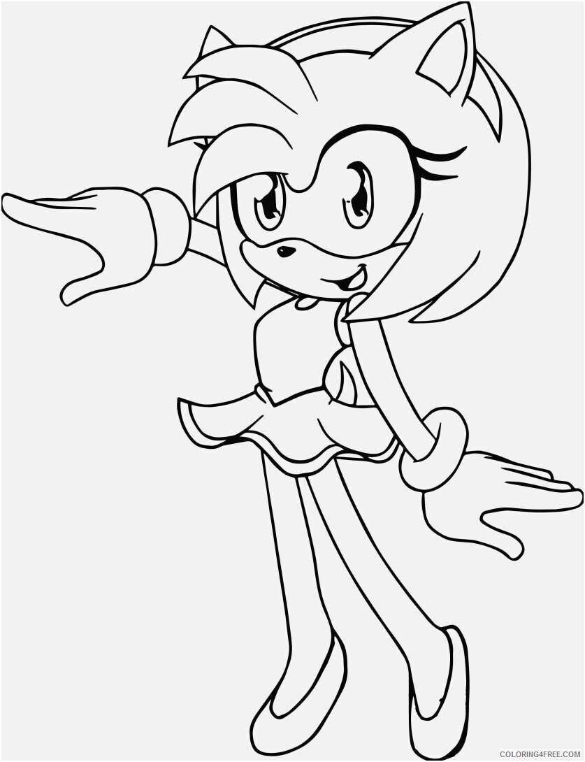 Sonic Coloring Pages Games hedgehog Printable 2021 1058 Coloring4free