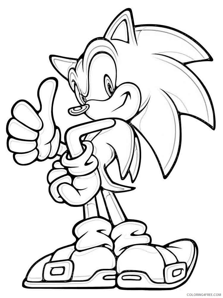Download Sonic Coloring Pages Games Sonic 18 Printable 2021 1096 Coloring4free Coloring4free Com