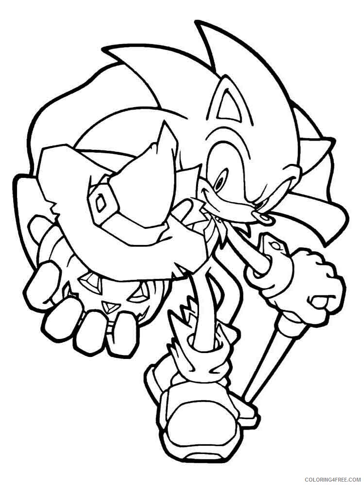 Sonic Coloring Pages Games sonic 6 Printable 2021 1102 Coloring4free