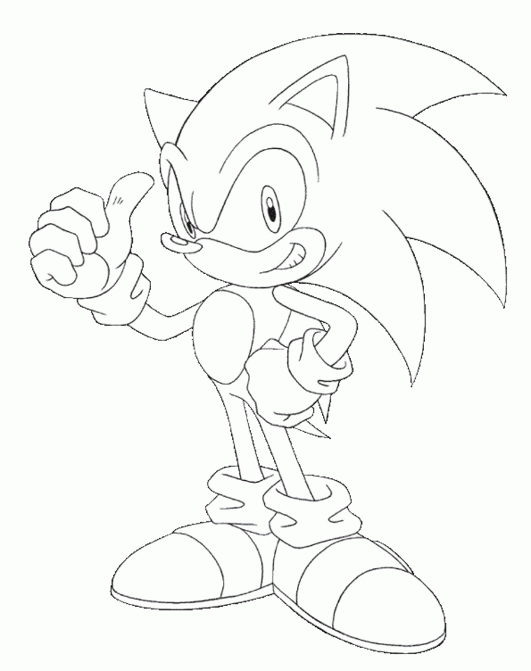 Sonic Coloring Pages Games sonic WQY1n Printable 2021 1084 Coloring4free