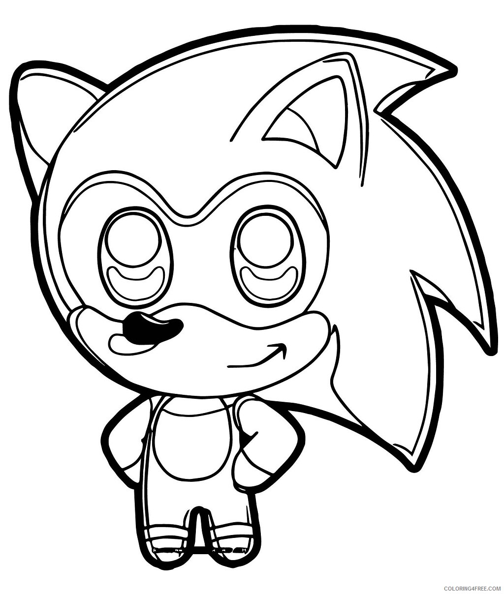 Sonic Coloring Pages Games sonic the hedgehog Printable 2021 1054 Coloring4free