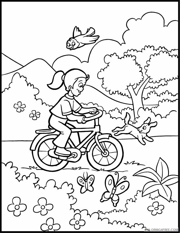 Spring Coloring Pages Nature March Spring Printable 2021 563 Coloring4free