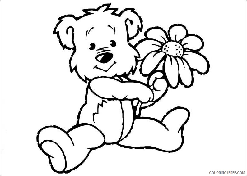 Spring Coloring Pages Nature Spring Printable 2021 575 Coloring4free