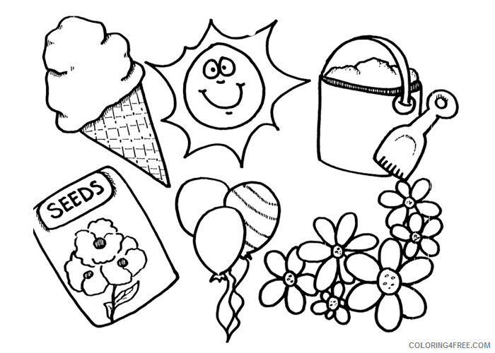 Spring Coloring Pages Nature Spring preparations Printable 2021 608 Coloring4free