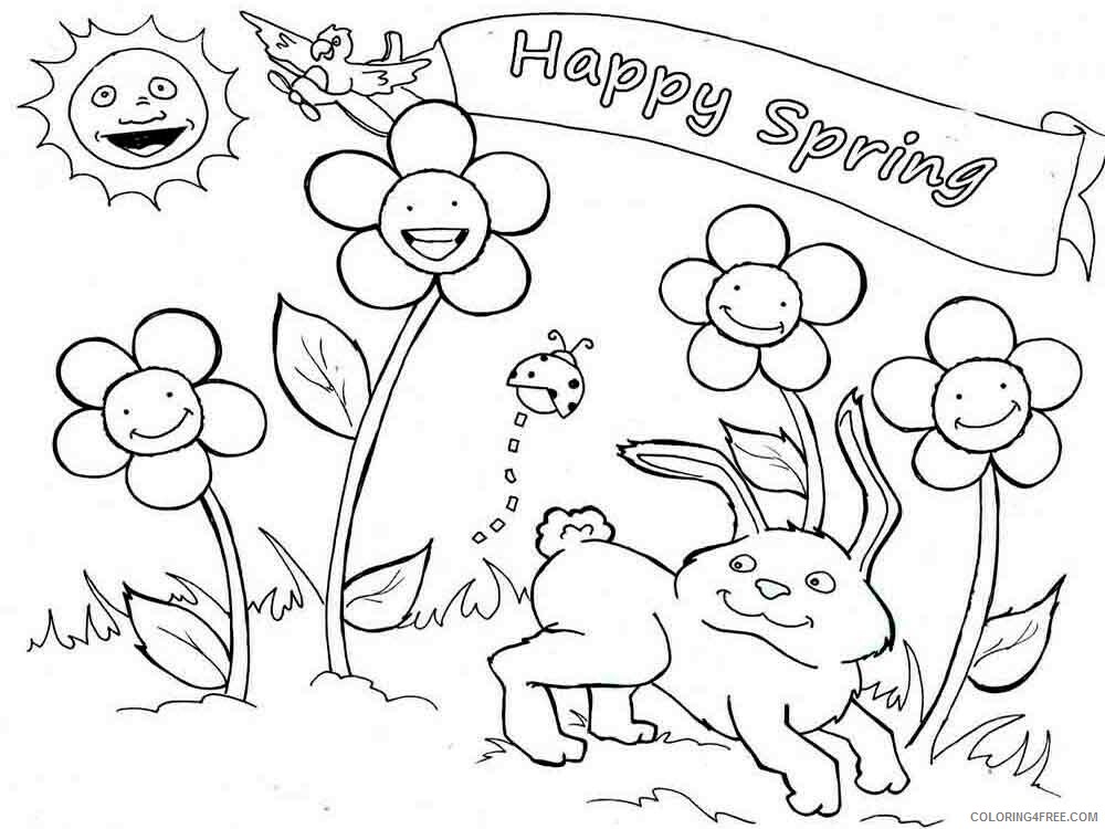 Spring Coloring Pages Nature spring 10 Printable 2021 577 Coloring4free