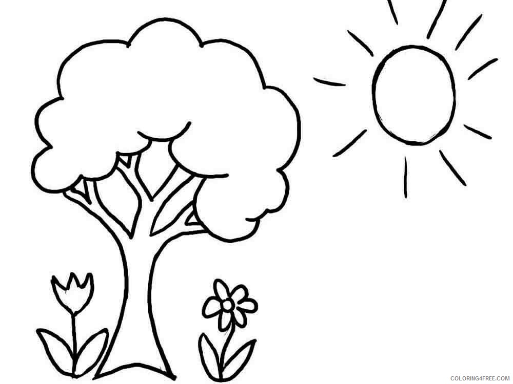 Spring Coloring Pages Nature spring 16 Printable 2021 583 Coloring4free