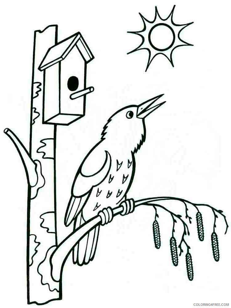 Spring Coloring Pages Nature spring 2 Printable 2021 587 Coloring4free