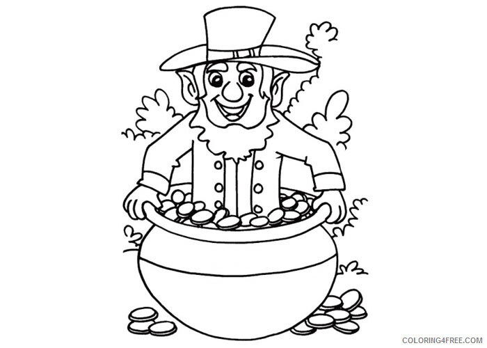 St Patricks Day Coloring Pages Holiday St Patricks day Printable 2021 0894 Coloring4free