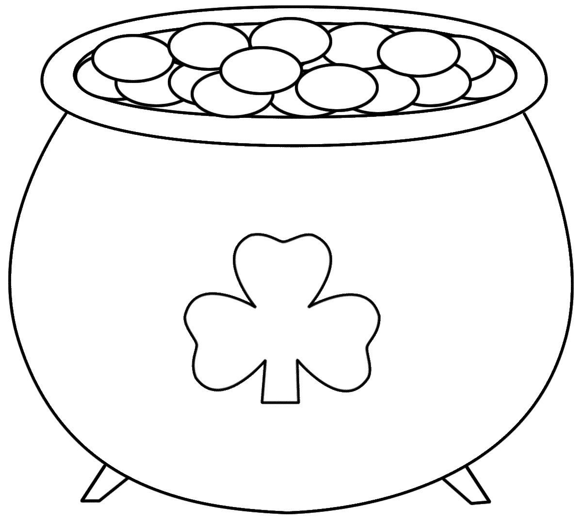 St Patricks Day Coloring Pages Holiday st_patrick_coloring10 Printable 2021 0881 Coloring4free