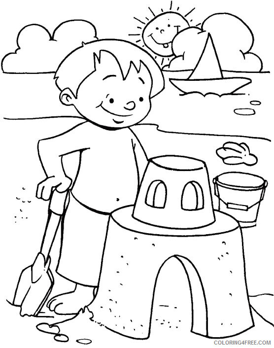 Summer Coloring Pages Nature Free Summer for Kids Printable 2021 638 Coloring4free