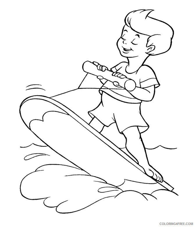 Summer Coloring Pages Nature Summer Fun Printable 2021 630 Coloring4free