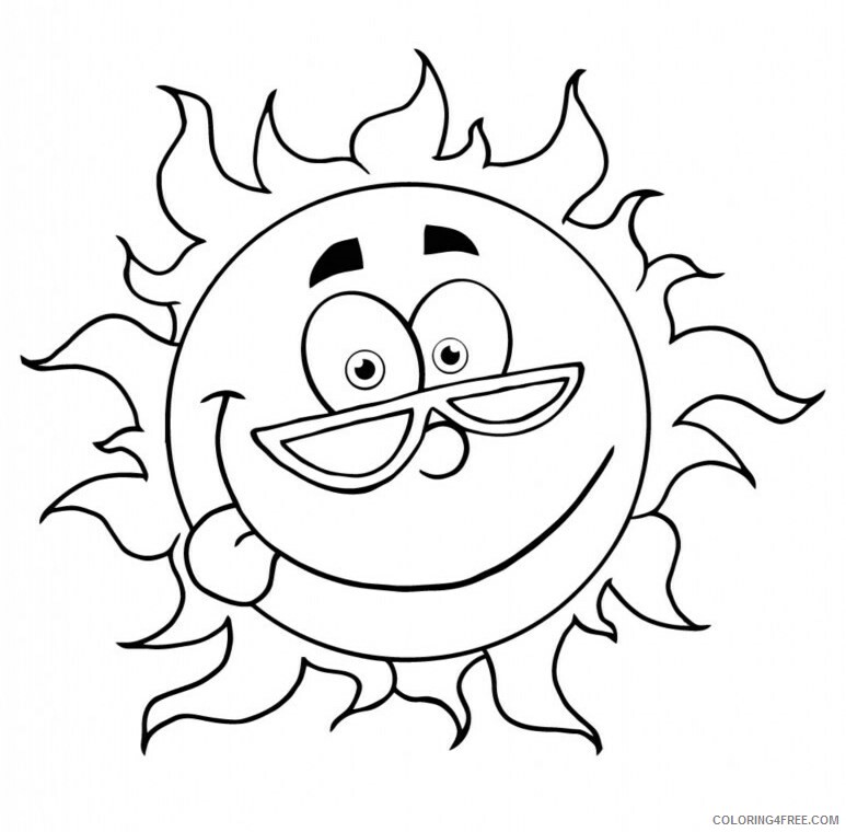 Summer Coloring Pages Nature Summer Printable 2021 678 Coloring4free