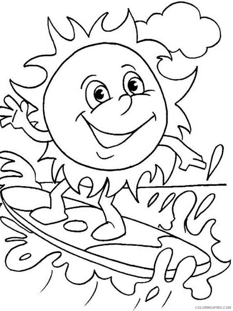 Summer Coloring Pages Nature summer 13 Printable 2021 683 Coloring4free