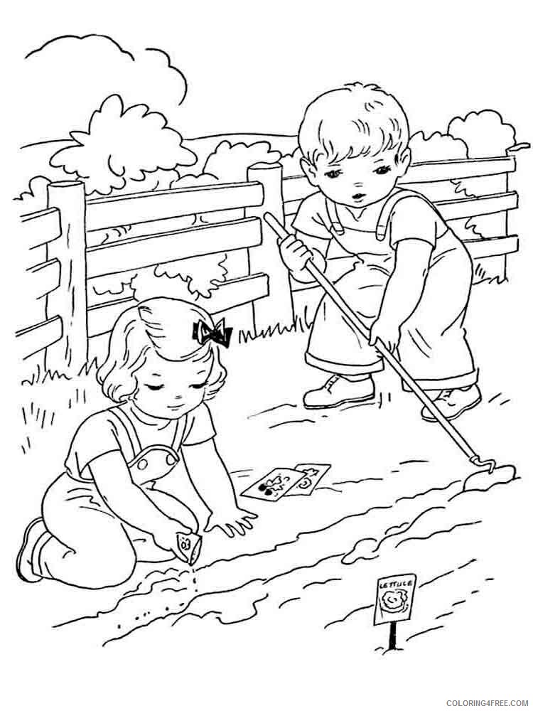 Summer Coloring Pages Nature summer 9 Printable 2021 695 Coloring4free