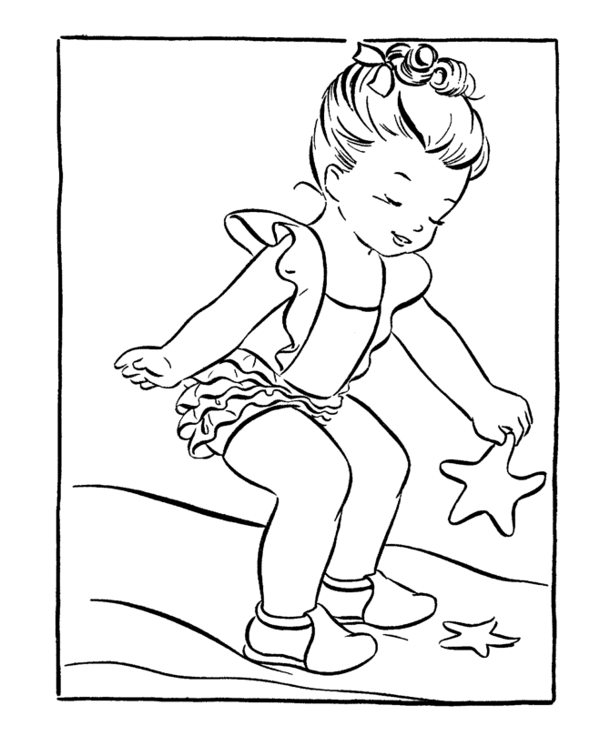 Summer Coloring Pages Nature summer pictures to colour Printable 2021 714 Coloring4free