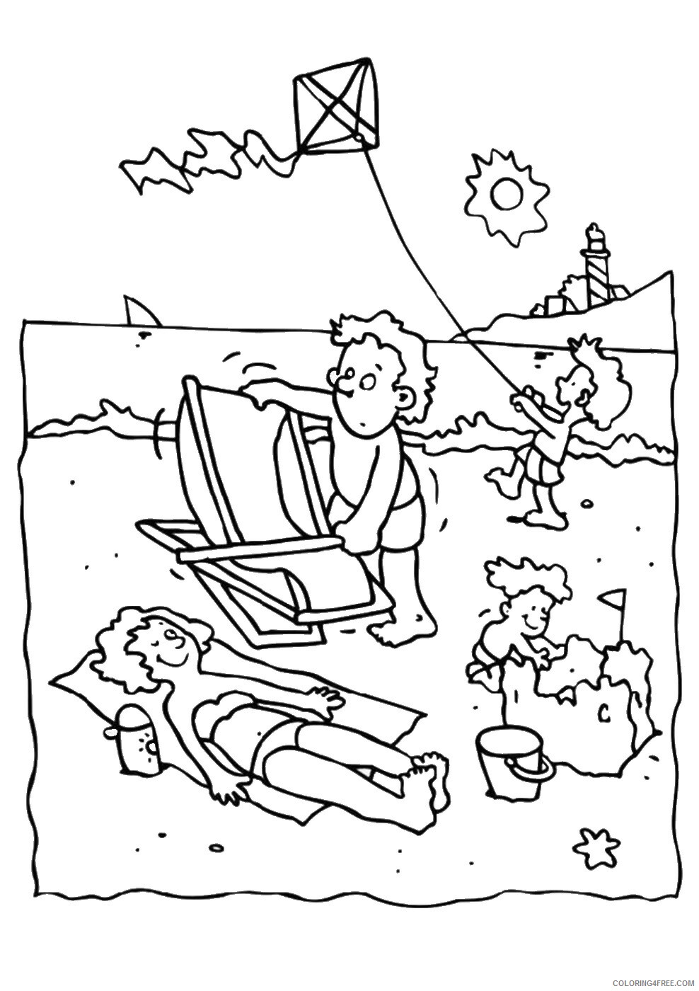 Summer Coloring Pages Nature summer_cl_32 Printable 2021 667 Coloring4free