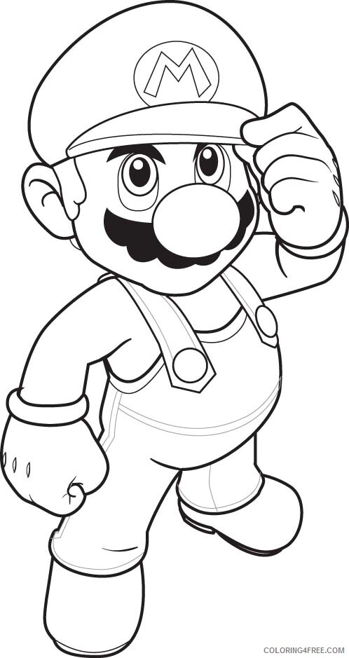 Super Mario Coloring Pages Games Free Super Mario Printable 2021 1159 Coloring4free