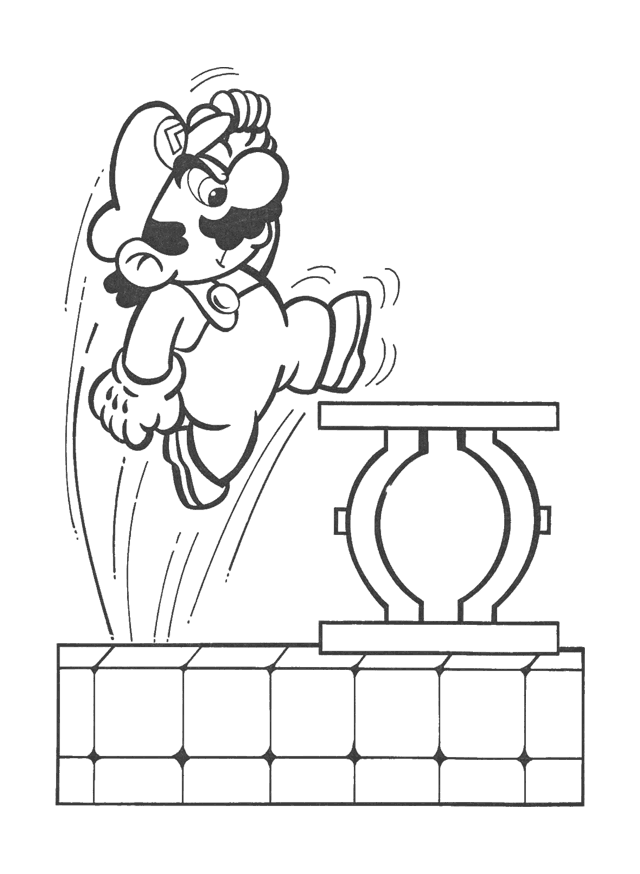 Super Mario Coloring Pages Games Mario Brothers Printable 2021 1179 Coloring4free