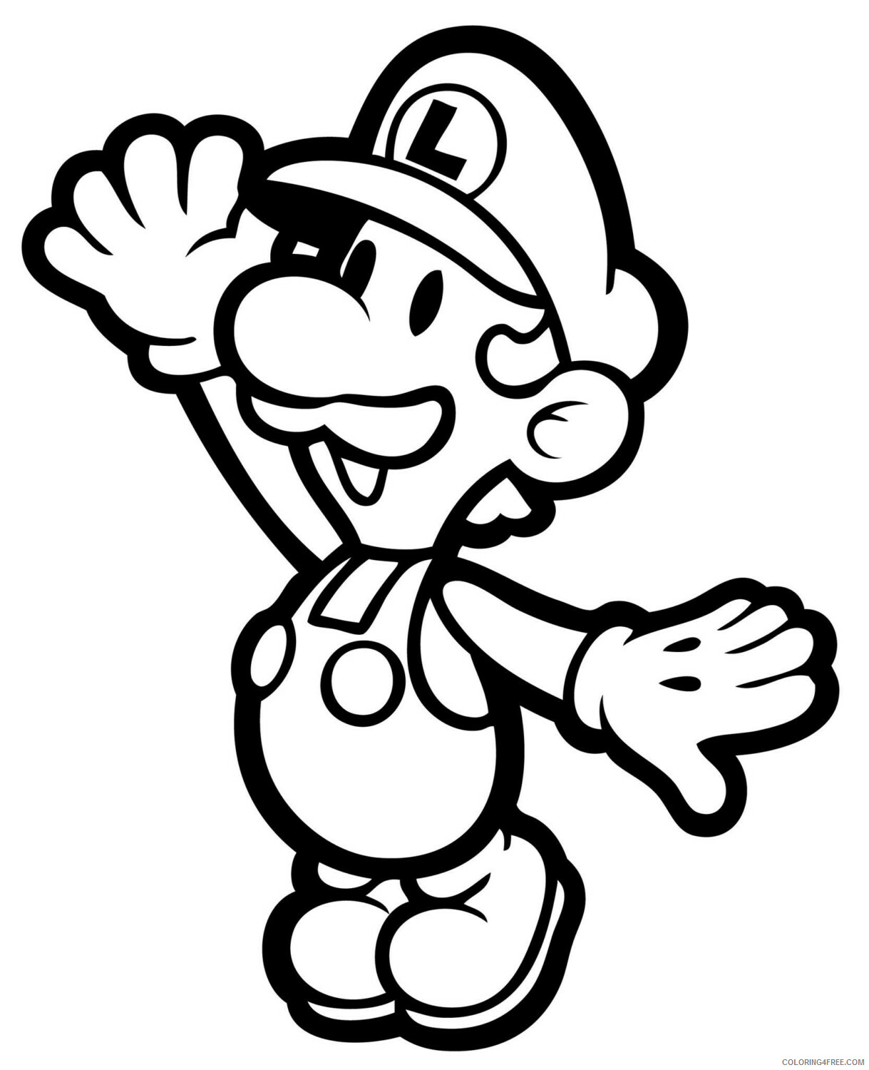Super Mario Coloring Pages Games Mario Printable 2021 1181 Coloring4free
