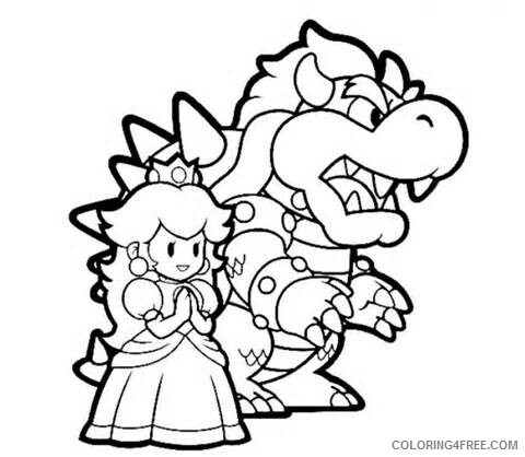 Super Mario Coloring Pages Games Mario Sheets for Kids Printable 2021 1192 Coloring4free