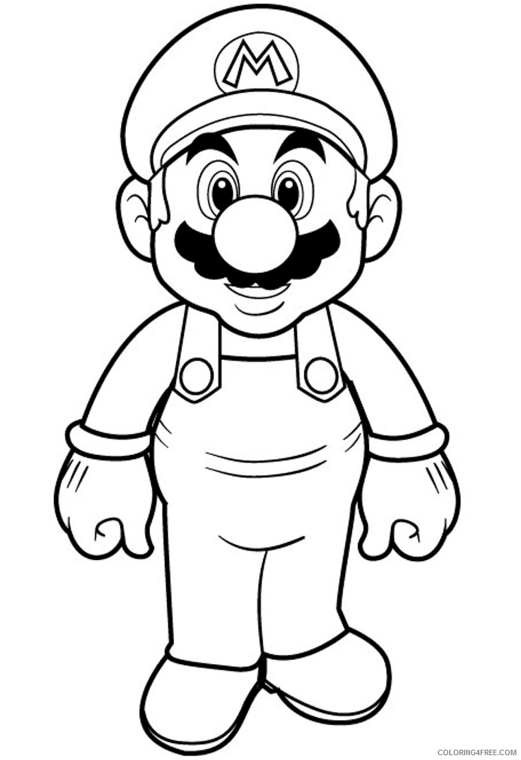 Super Mario Coloring Pages Games Printable 2021 1148 Coloring4free