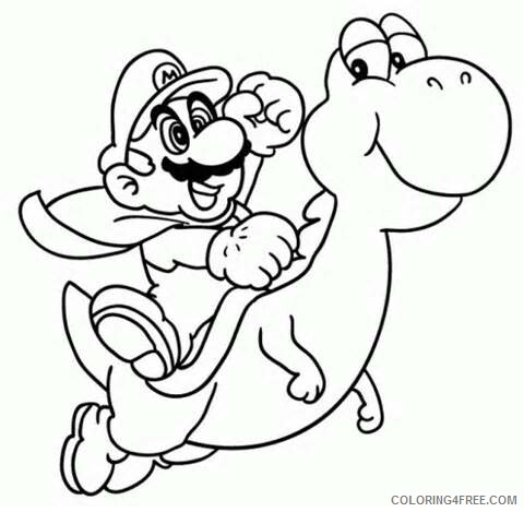 Super Mario Coloring Pages Games Super Mario Sheets Printable 2021 1250 Coloring4free