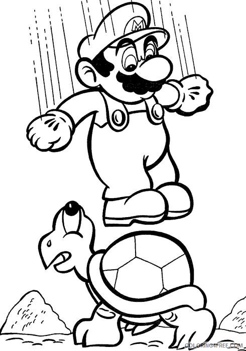 Super Mario Coloring Pages Games Super Mario to Print Printable 2021 1249 Coloring4free