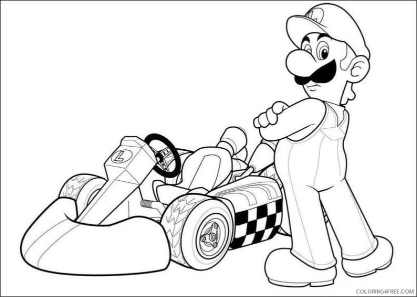 Super Mario Coloring Pages Games super_mario_coloring7 Printable 2021 1230 Coloring4free