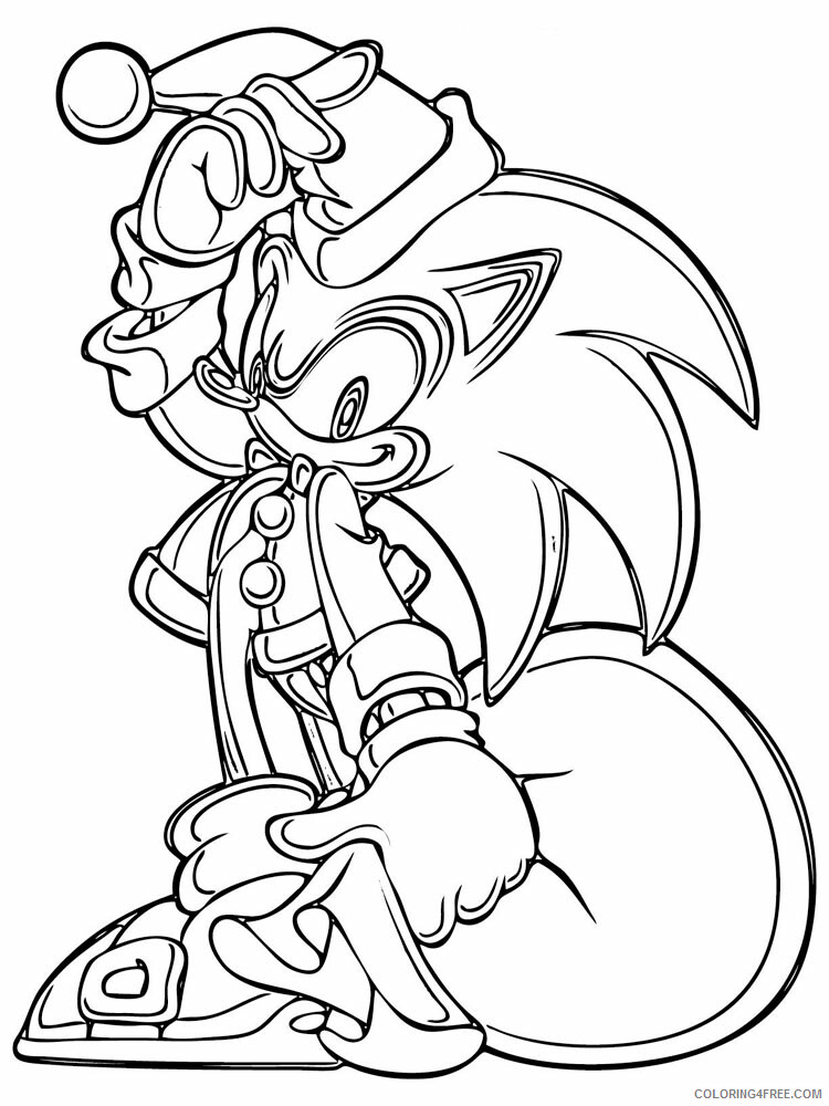Super Sonic Coloring Pages Games super sonic for boys 11 Printable 2021 1259 Coloring4free