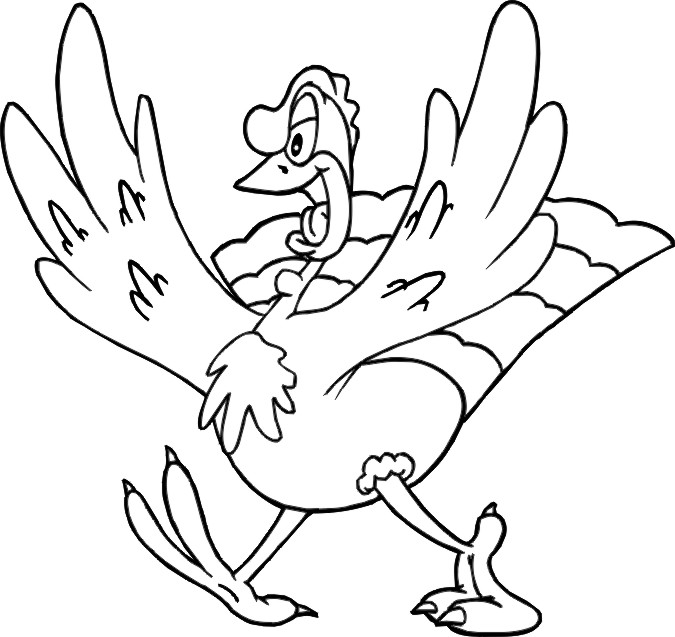 Thanksgiving Coloring Pages Holiday thanksgiving turkey 3 Printable 2021 0933 Coloring4free