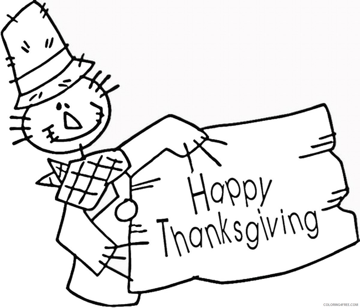 Thanksgiving Coloring Pages Holiday thanksgiving_coloring_2 Printable 2021 0920 Coloring4free