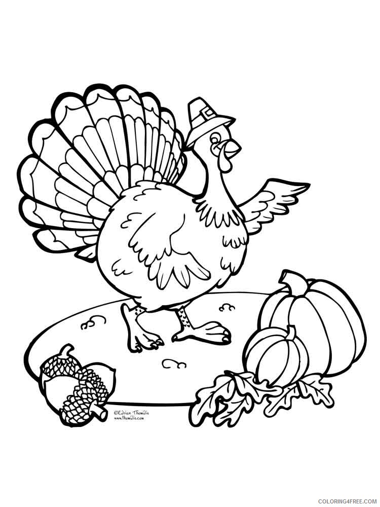 Thanksgiving Day Coloring Pages Holiday thanksgiving day 13 Printable 2021 0937 Coloring4free