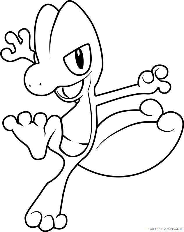 Treecko Pokemon Characters Printable Coloring Pages 1530863533_treecko pokemon a4 2021 097 Coloring4free