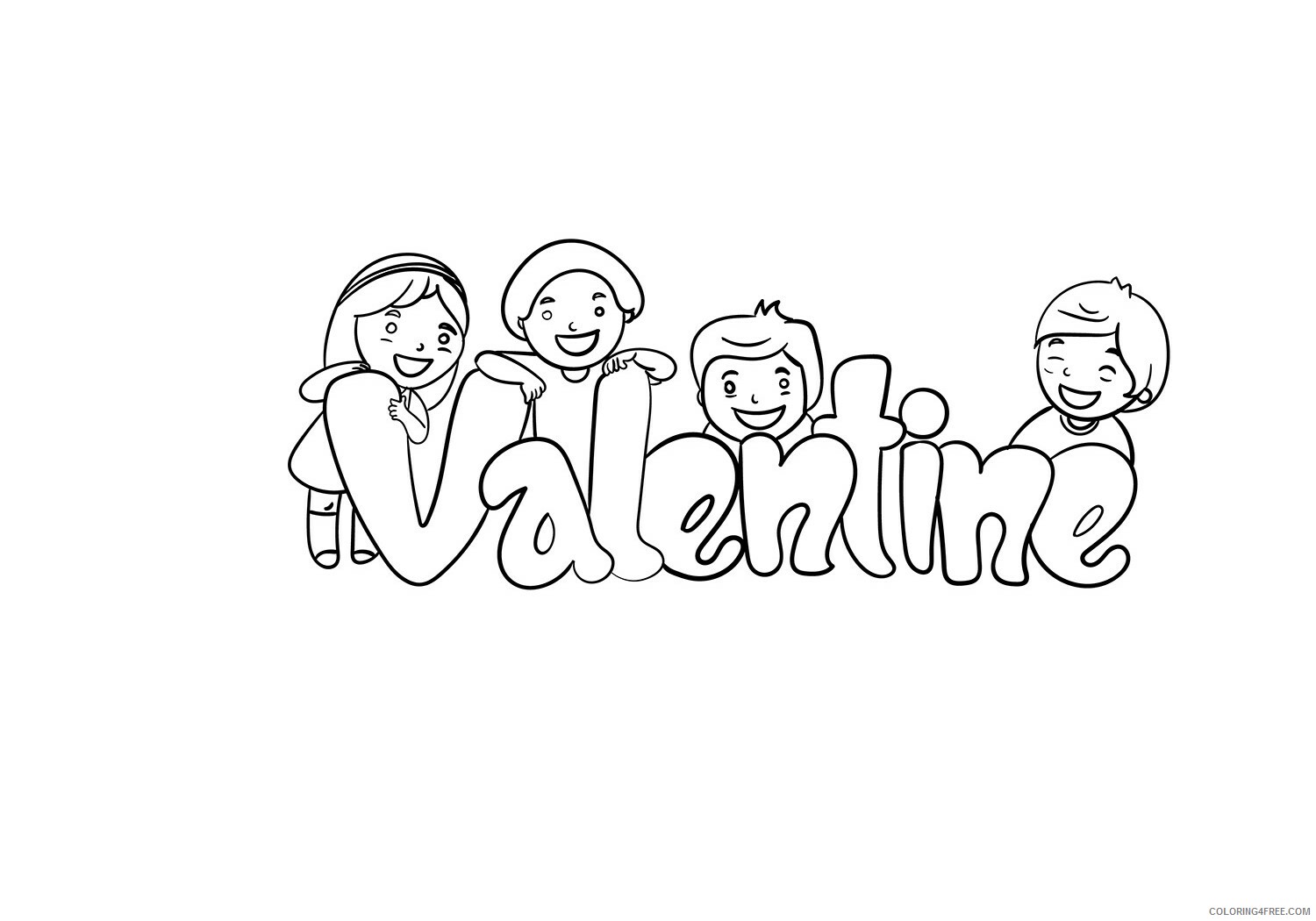 Valentines Day Coloring Pages Holiday 1530582762_valentine 18 a4 Printable 2021 0943 Coloring4free