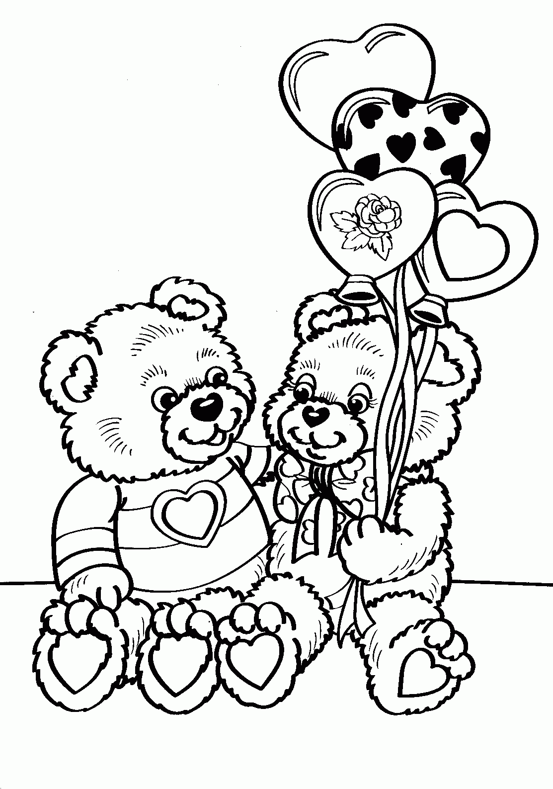 Valentines Day Coloring Pages Holiday Valentine Printable 2021 0991 Coloring4free