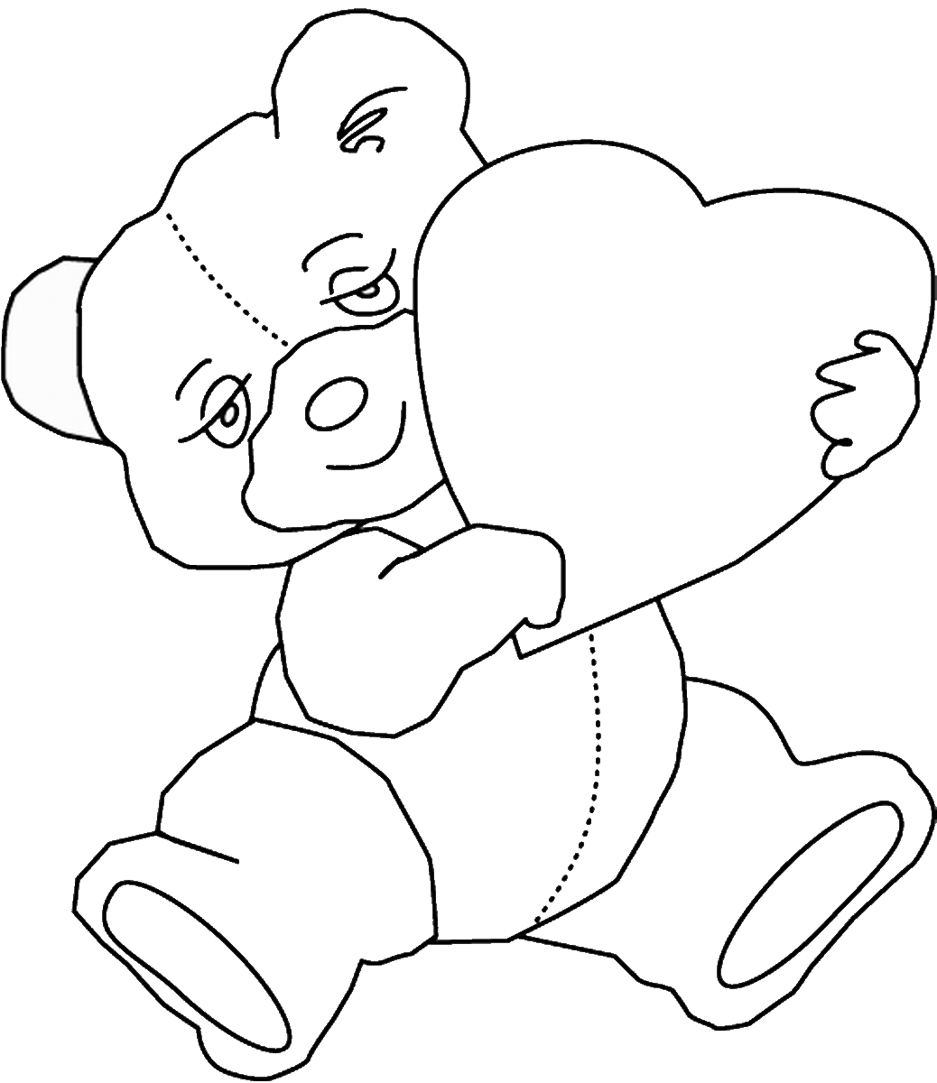 Valentines Day Coloring Pages Holiday Valentine_Day_Coloring24 Printable 2021 0984 Coloring4free